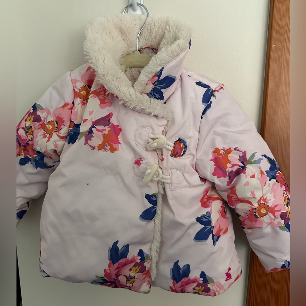 Joules Baby Sherpa Lined Winter Coat